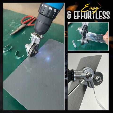 DrillShear – Electric Drill Metal Cutter Attachment