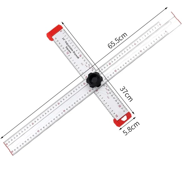 PrecisionEdge™ | Precision Angle Ruler – Perfect for Accurate Measurements and Cuts