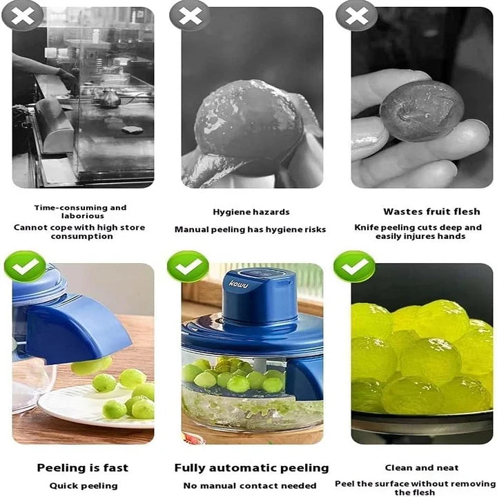 SwiftPeel – Automatic Rechargeable Fruit Peeler
