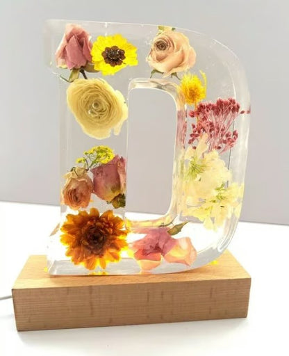 FloraGlow™ | Handmade Floral Night Light for a Dreamy Ambiance