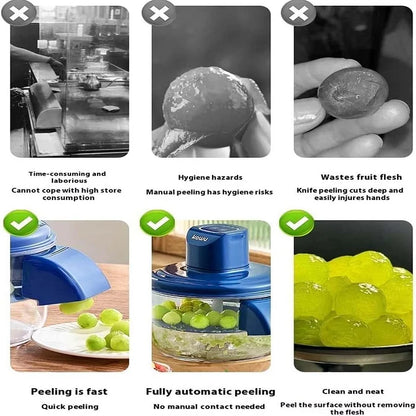SwiftPeel – Automatic Rechargeable Fruit Peeler