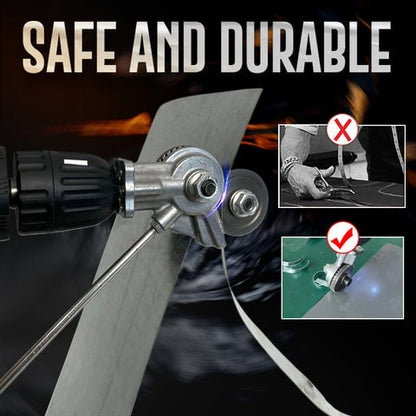 DrillShear – Electric Drill Metal Cutter Attachment