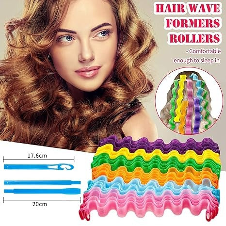 CurlSerene – Heatless Spiral Ribbons ( 12 Pcs)